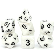 Dice Set Candysweet: Frosted White