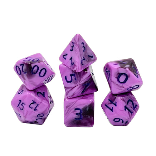 Dice Set: Cherry Gum
