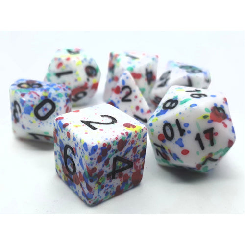 Dice Set: Colourful