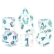 Dice Set Confetti: Mystic Blue