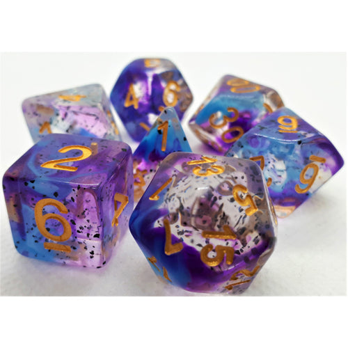 Dice Set Confetti: Violet Sulfer *Relaunch*