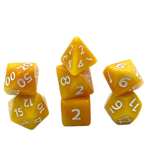 Dice Set: Fruity Orange Gum