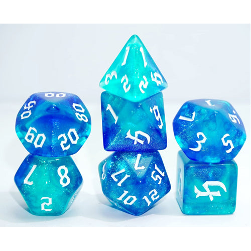 Dice Set Galaxy: Saphire