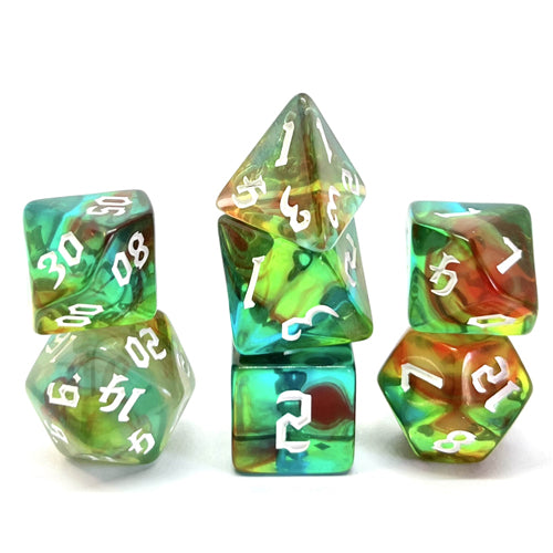 Dice Set Galaxy: Wind Elves
