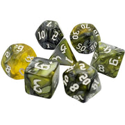 Dice Set: Green Flow