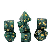 Dice Set Pearl: Dark Forrest