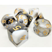 Dice Set Racing: Black/White