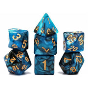 Dice Set Racing: Blueberry/Black