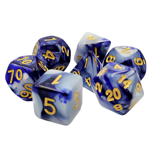 Dice Set Racing: Frost Blue