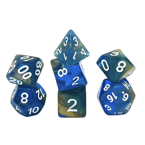 Dice Set Racing: Lake Teal