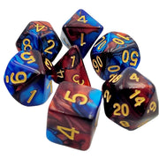 Dice Set Racing: Red/Blue