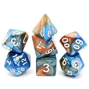 Dice Set Rusty: Blue