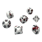 Dice Set: Sparkling Blood