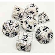Dice Set: Spider Black
