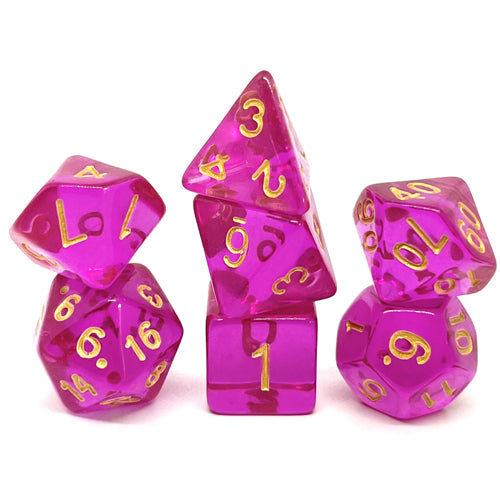 Dice Set Transparent: Bollywood