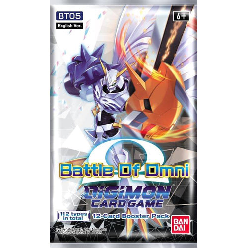 Digimon Card Game: Battle of Omni (BT05) Booster Pack