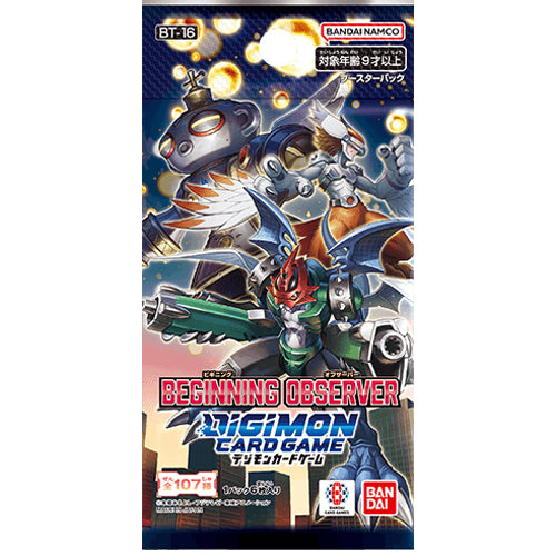 Digimon Card Game: Beginning Observer - Booster Pack (BT16)