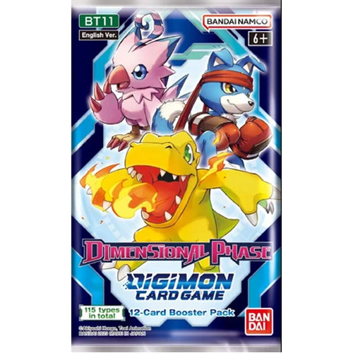 Digimon Card Game Booster Pack - Dimensional Phase BT11