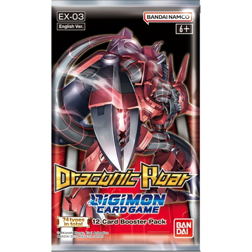 Digimon Card Game: Draconic Roar (EX-03) Booster Pack