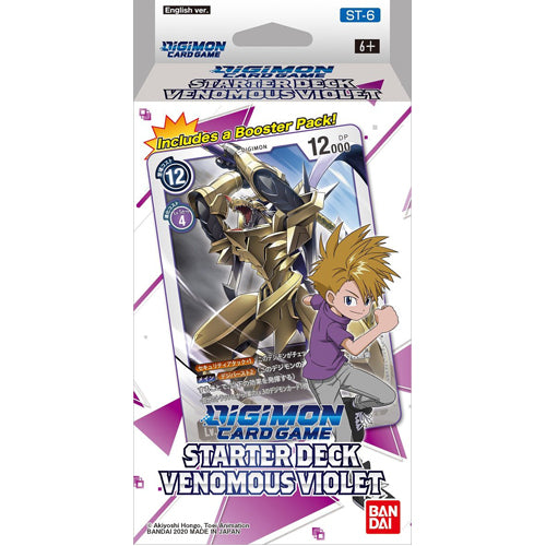 Digimon Card Game: Starter Deck - Venomous Violet (ST-6)