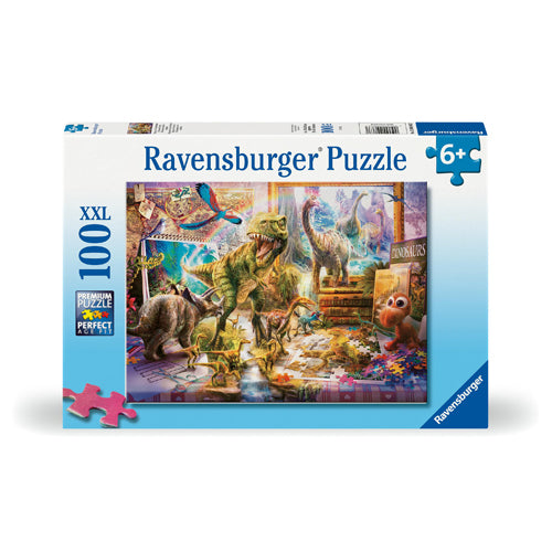 Dino Toys Come to Life Puzzle - 100 Pieces XXL