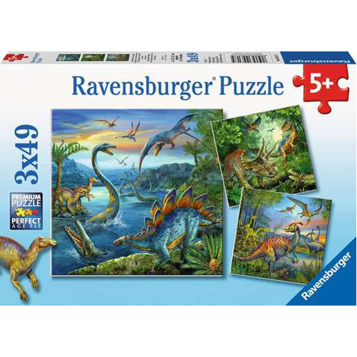 Dinosaur Fascination, 3x49pc