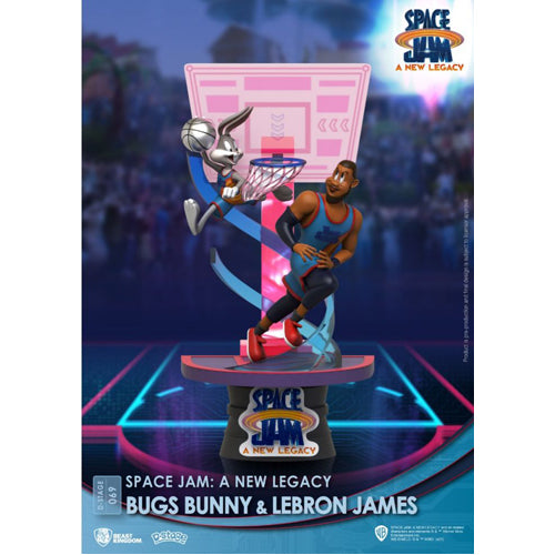 Diorama Stage-069-Space Jam: A New Legacy-Bugs Bunny & Lebron James