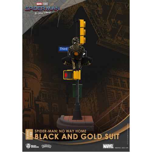 Diorama Stage-102-Spider-Man: No Way Home-Black and Gold Suit