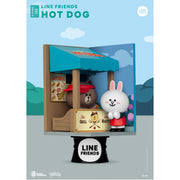 Diorama Stage-105-Line Friends-Hot Dog Close Box