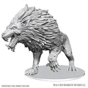 Dire Worg: D&D Nolzur's Marvelous Unpainted Miniatures