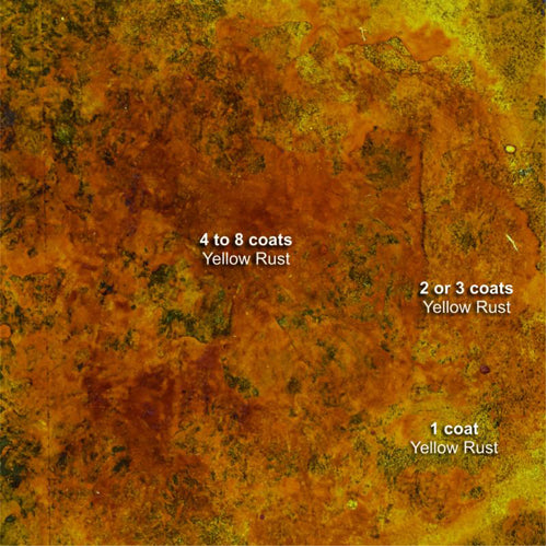 Dirty Down Yellow Rust Effect - 25ml