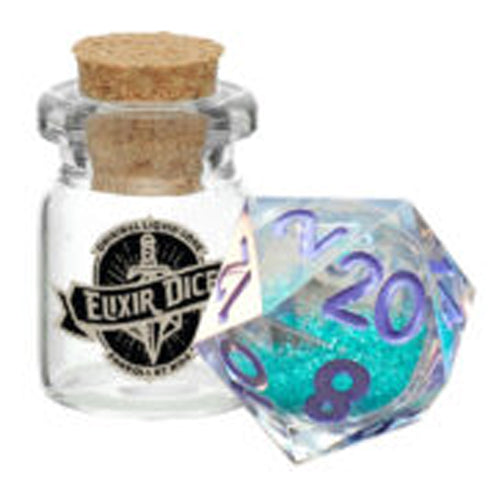 Disco Vibes: Individual d20 Elixir Liquid Core Dice