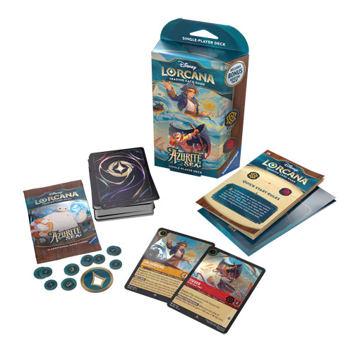 Disney Lorcana: Azurite Sea - Starter Deck - Amber & Ruby