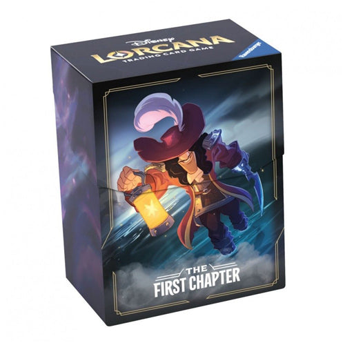 Disney Lorcana Deck Captain Hook Set 1 (Holds 80 Cards)