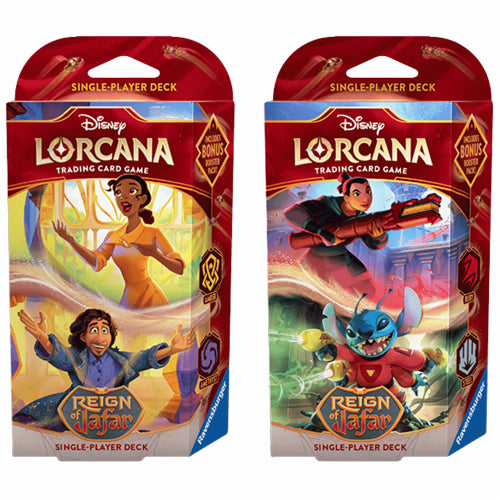 Disney Lorcana: Reign of Jafar - Starter Deck - 2 Set