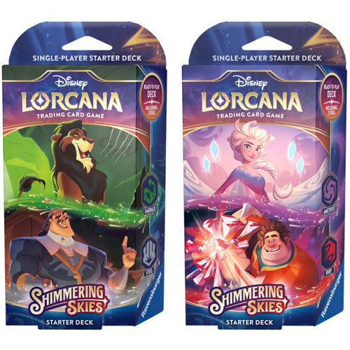 Disney Lorcana - 2 Player Starter Deck - Wilds Unknown - Set 12