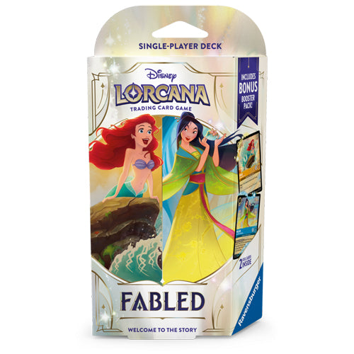 Disney Lorcana - Starter Deck  - Fabled - Ariel and Mulan