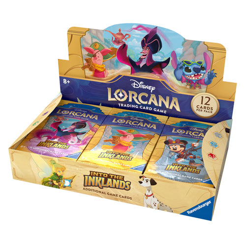 Disney Lorcana: Into The Inklands - Booster Box | Zatu Games Disney Lorcana: Into The Inklands - Booster Box | Zatu Games