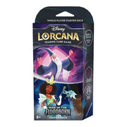 Disney Lorcana Trading Card Game - Rise of the FloodBorn - Starter Deck - Merlin and Tiana