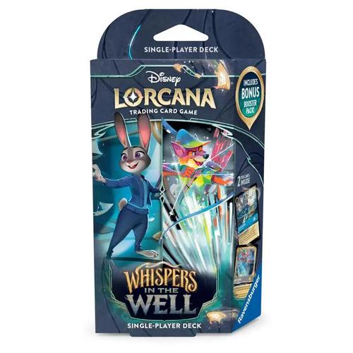 Disney Lorcana Trading Card Game - Whispers in the Well - Starter Deck - Sapphire and Steel