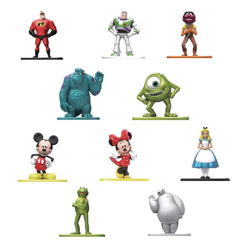 Disney Nano Metalfigs - Disney & Disney Pixar (10 Pack) Mini Figures
