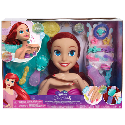 Disney Princess Ariel Spa Styling Head