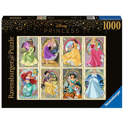 Disney Princesses - Art Nouveau, 1000 Pieces