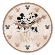 Disney Wall Clock Mickey Mouse Blush
