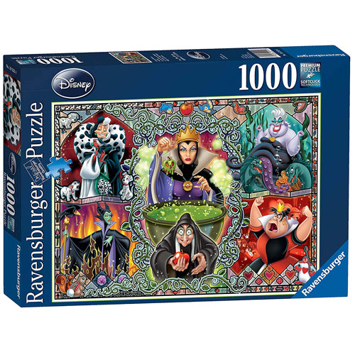 ディズニー　ALL THEIR WICKED WAYS ジグソーパズル 1000 Disney Wicked Women Puzzle (1000 pieces) | Zatu Games