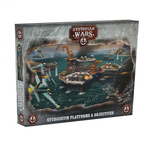 Distopian War: Sturginium Platforms & Objectives Set