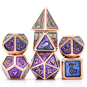 DnDice Dragon Core: Planar Copper Dice Set