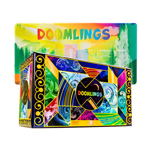 Doomlings - Boîte Deluxe incl. 5 extensions et tapis de jeu