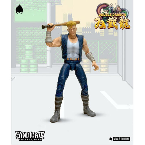 Double Dragon Billy Lee 7 Inch Deluxe Action Figure