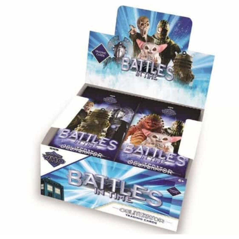 Dr Who Battles In Time - Obliterator Booster Box Limited Edition